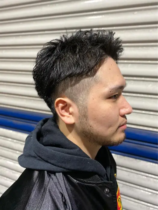 ちょいワイルド系ショート Hiroginza Barber Shop所属 大宮駅徒歩2分 浅野のヘアカタログ ミニモ
