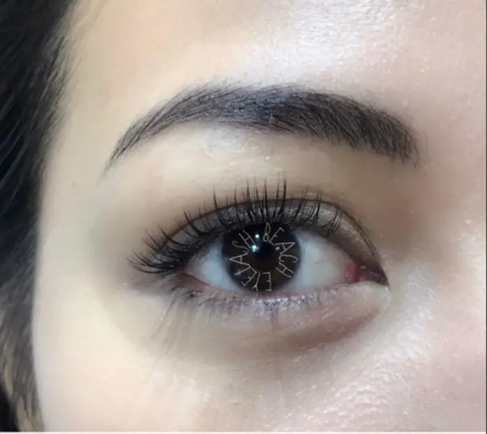 ミンクエクステ140本 Beach Eyelash所属 Beach Manaのマツエクデザイン ミニモ