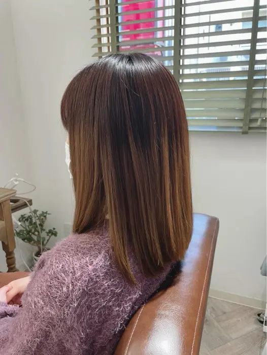 ブローだけでまとまるサラサラヘア 艶髪お任せください Feel Hair所属 成瀬 琴音のヘアカタログ ミニモ