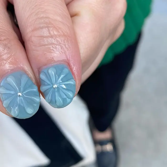 Dress Nail Eyelash 三国店所属 まつおか ありさのネイルデザイン ミニモ