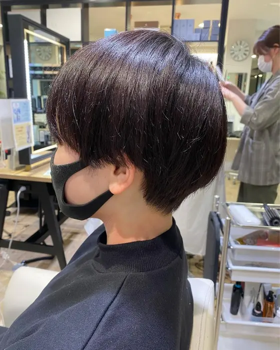 女性でも似合うショートに ハンサムショート マッシュショート Jouir Hair Design所属 福澤 梨紗のヘアカタログ ミニモ