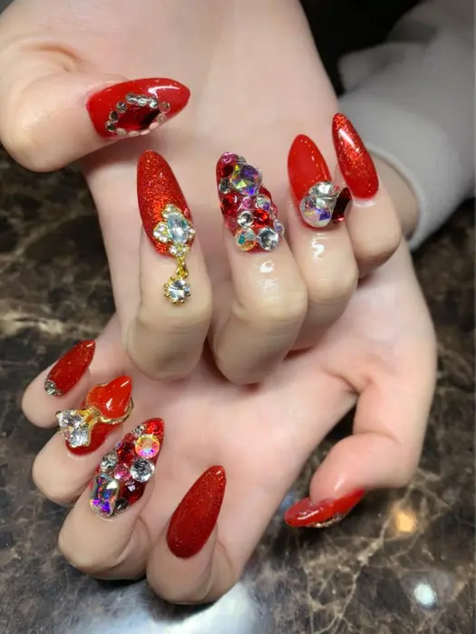 指輪パーツ ぶら下がりパーツ 有料パーツになります Irohanail所属 Iroha Nailのネイルデザイン ミニモ