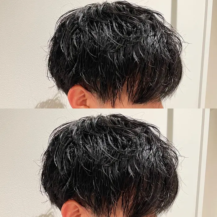 インスタで話題 柔らかくカッコ良さ 可愛らしさを出せる波巻きパーマ Go Today Shaire Salon 新宿店所属 メンズ専門 ナカダ ショウトのヘアカタログ ミニモ