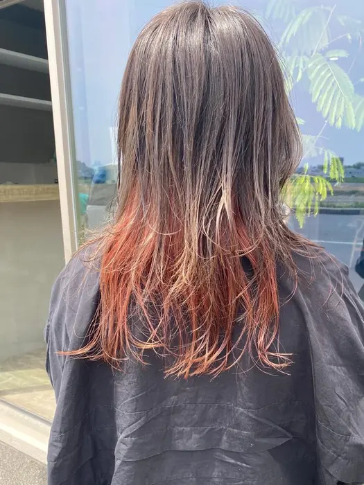 グレー ピンク ダブルカラー ポイントカラー Day Without Anything所属 Daywithout Anythingのヘア カタログ ミニモ