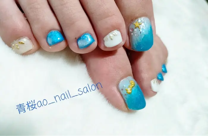 青桜ao Nail Salon所属 青桜ao Nail 美沙のネイルデザイン ミニモ