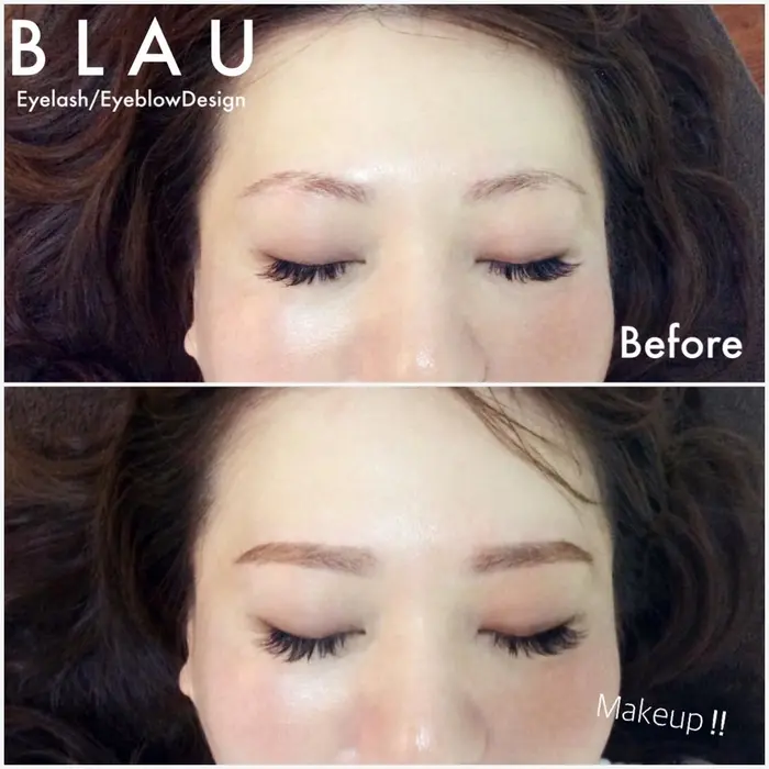 眉毛 眉毛エクステ 眉エクステ 眉エク 練習モデル募集中 Blau ブラウ 所属 Blau ブラウのヘア カタログ ミニモ