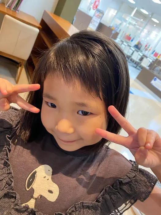 子供さん大好き キッズカット 3350円 その他パーマやカラーメニューは全て Off ｄｏｎｎａ ドンナ 所属 髪質改善ノンダメージ ブリーチササキマサルのヘアカタログ ミニモ