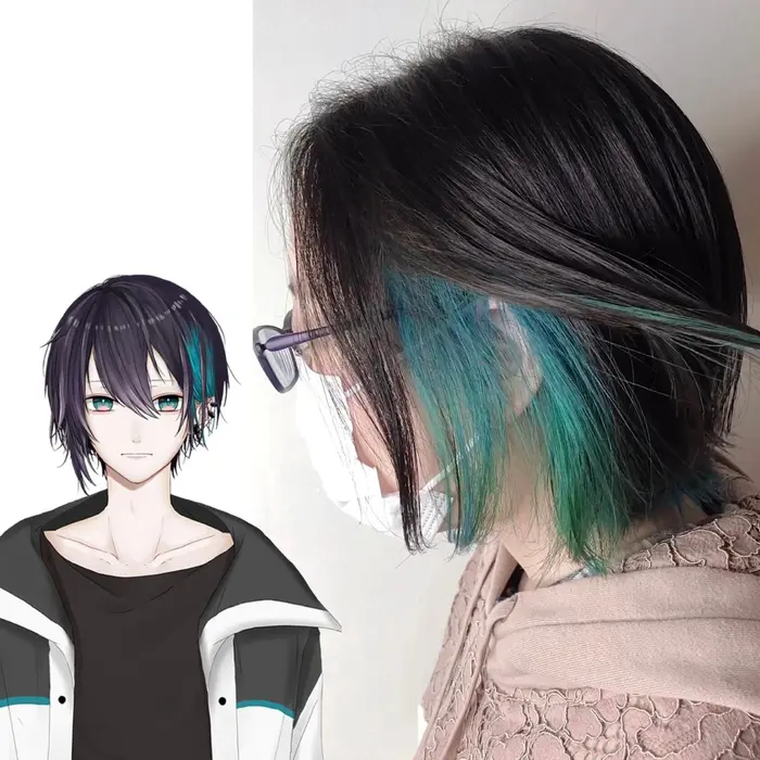 にしさんじ 黛灰くんカラー N Deseo 吉祥寺 ナンバー デセオ 所属 N Deseo Yukinoのヘアカタログ ミニモ