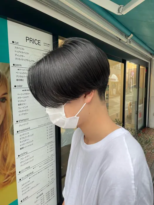 メンズカット メンズ メンズマッシュ マッシュ 韓国 ツイストスパイラルパーマ 波打ちパーマ スパイ Ash幡ヶ谷所属 メンズパーマ特化 森本のヘアカタログ ミニモ