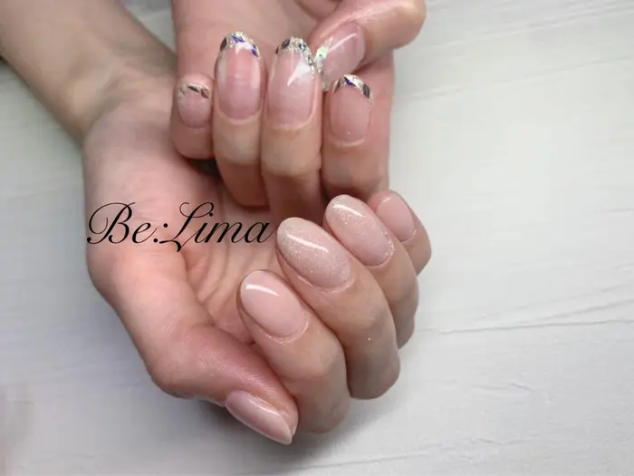 ジェルネイル ネイルデザイン ネイルアート ネイル 滋賀ネイル 滋賀県ネイルサロン 滋賀県ネイ Be Lima所属 Nail Salon Be Limaのネイルデザイン ミニモ