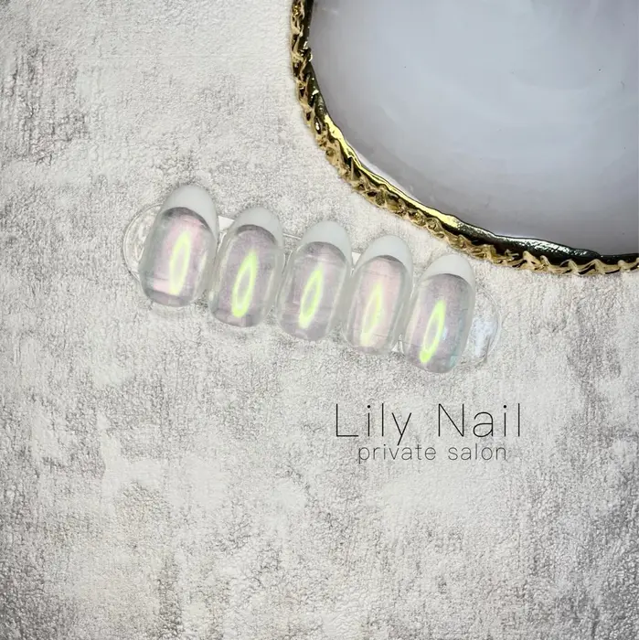 ネイルサロン ネイル ネイルデザイン シンプルネイル オフィスネイル 福岡市西区愛宕 プライ Lilynail所属 Lily Nail Momokaの ネイルデザイン ミニモ