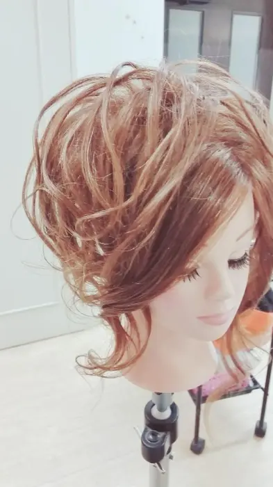 ボリュームたっぷり 盛り髪も受付してます Hairsethaar所属 若松 知夏のヘアカタログ ミニモ