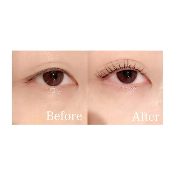 パリジェンヌラッシュリフト まつ毛パーマ まつ毛を上げるだけでもこれだけの印象の違いになります 痩身 ブライダル マツエク専門店 Luire所属 石田 愛佳 アイリスト のマツエクデザイン ミニモ