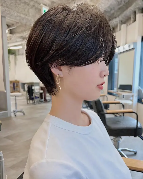 Garland Umeda所属 ショート パーマ 輪玉のヘアカタログ ミニモ
