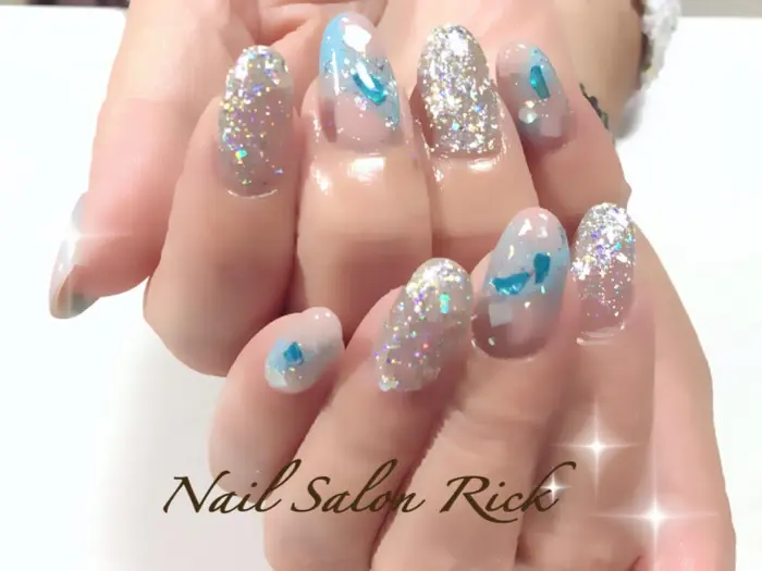 ネイル ネイルデザイン 埼玉ネイルスクール 大人ネイル 埼玉ネイルサロン 草加ネイルサロン 越 ネイルサロン リック所属 ネイルサロン リックのネイル デザイン ミニモ