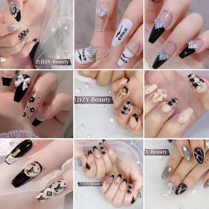 渋谷人気ネイル可愛いチェーンネイル ピンクネイル 高級感ネイル 可愛いネイル ピンクネイル 渋谷zy Beauty所属 Zy Beauty 渋谷 のネイルデザイン ミニモ