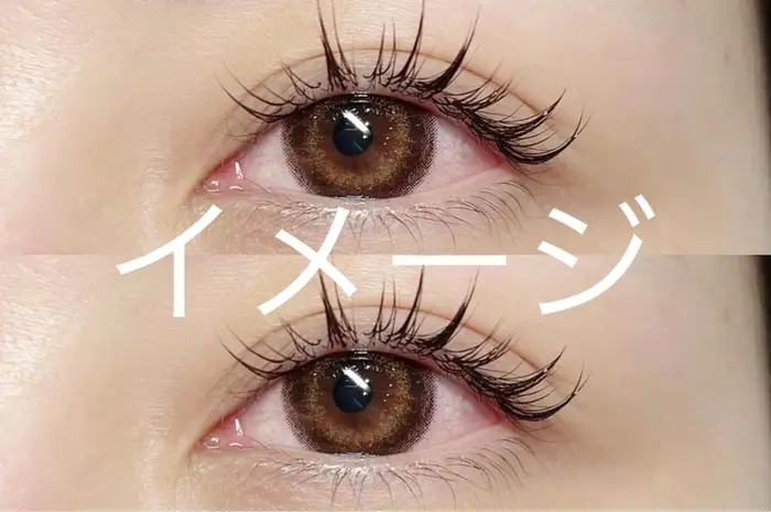 写真はイメージになります Luna Eyelash新宿店所属 Tami Iのマツエクデザイン ミニモ