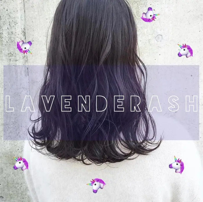 ラベンダーカラーでも暗染めできます 黒染めなしの暗染めになります Neolive Capu所属 ボブカット 暖色カラ ー田村理緒のヘア カタログ ミニモ