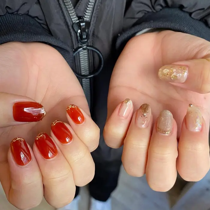 持ち込みネイル デザインベース1色 5500 Oz Nail 錦糸町店所属 Oznail 時田のネイルデザイン ミニモ