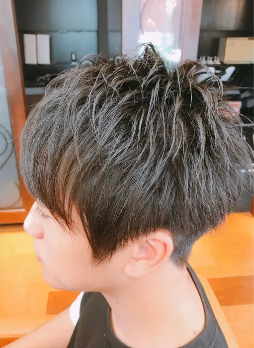 束感ショート Cut Wells 郡山店所属 前田 明宏のヘアカタログ ミニモ 束感ショート Cut Wells 郡山店所属 前田 明宏のヘアカタログ ミニモ