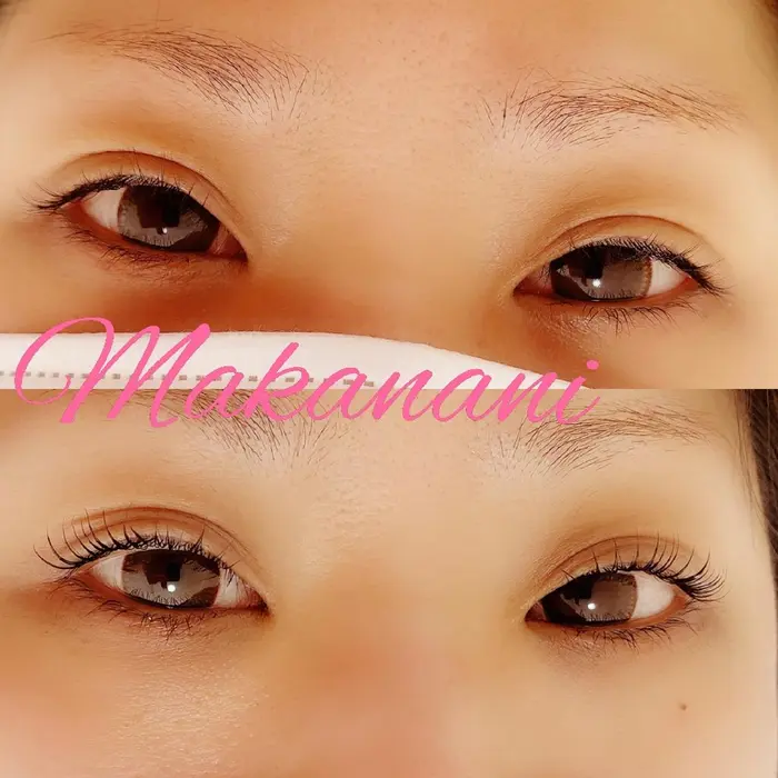 すっぴんでも 可愛い を言わせる自信があります Makanani所属 Makanani のマツエクデザイン ミニモ
