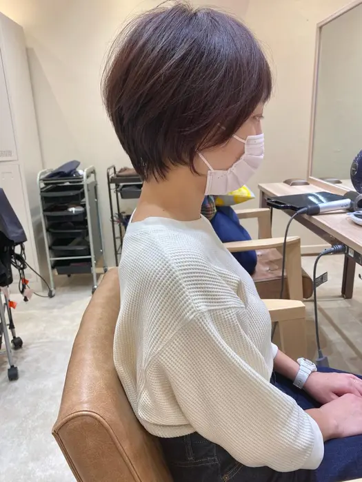 江坂ショート 江坂 ショートウルフ 江坂駅 江坂丸みショート 江坂美容院 江坂マッシュショー ルーチェヘアーデザイン所属 森勇樹 モリユウキ ショート特化美容師のヘアカタログ ミニモ