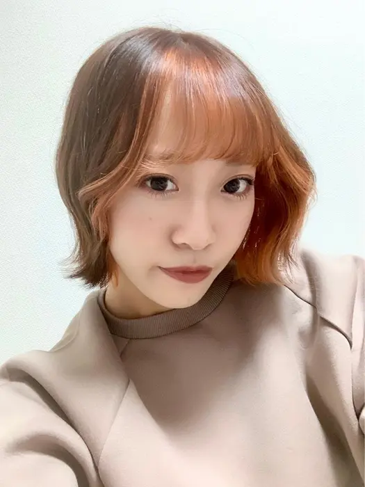 フェイスフレーミングカラー Sola By Little所属 可愛くかっこよく Mai Kのヘアカタログ ミニモ