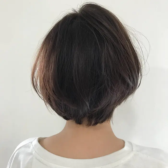 黒染めからの透け感カラー Ifh本店所属 中島 舞子のヘアカタログ ミニモ