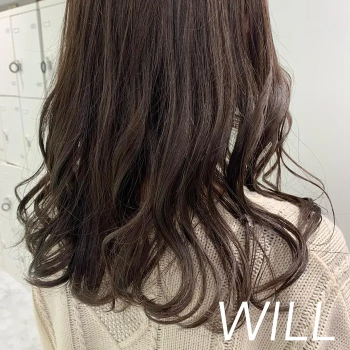ダークブラウン ブリーチなし Will所属 Will 渡邉菜那子のヘアカタログ ミニモ