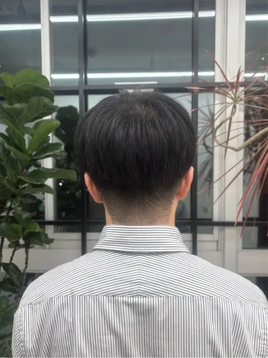 刈り上げマッシュ