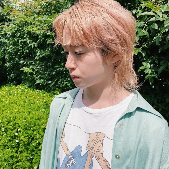 ピンクベージュ 最初は濃い色で だんだん淡く落ちていきます 色落ちも綺麗 Selma所属 福島 美樹のヘアカタログ ミニモ