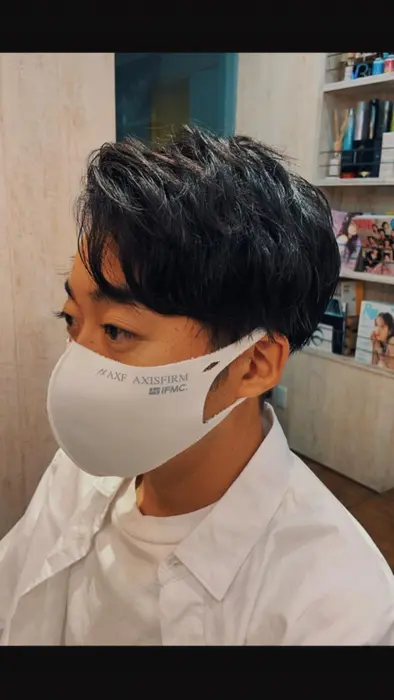 Men Sカット ストレートアイロンでウェーブでセットで パーマ風に Beautiful Harajuku所属 塩野 舞のヘアカタログ ミニモ