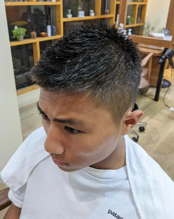 メンズベリーショート アトリエニューヨーク三ノ輪 上野美容室 三ノ輪美容室 上野美容院 Atelier Newyork 三ノ輪店所属 今だけカット0円 スギタハヤトのヘアカタログ ミニモ