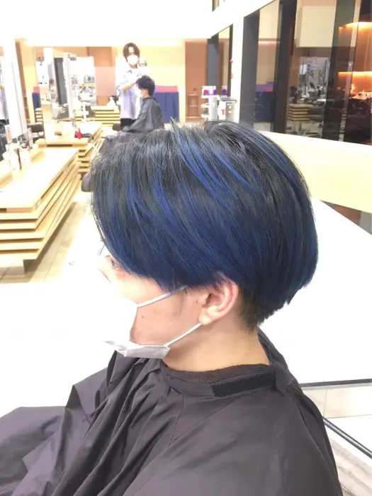 メンズカット ダブルカラー メッシュ Zest 吉祥寺店所属 艶カラー 髪質改善 萩原実那子のヘアカタログ ミニモ