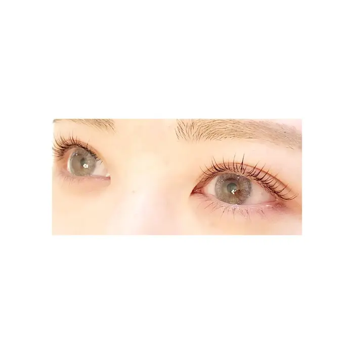 まつげパーマ マスカラ塗りやすく まぶたに付かないように Eyelash Nail Salon Cilva郡山店所属 Cilva郡山 Umetsuの マツエクデザイン ミニモ
