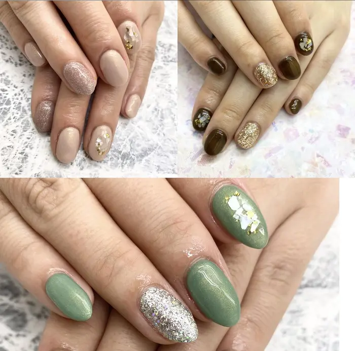 1番人気なデザインです シェルと金箔がアクセント ラクネイルサロン 池袋所属 Raku Nail 池袋のネイル デザイン ミニモ 1番人気なデザインです シェルと金箔がアクセント ラクネイルサロン 池袋所属 Raku Nail 池袋のネイル デザイン ミニモ