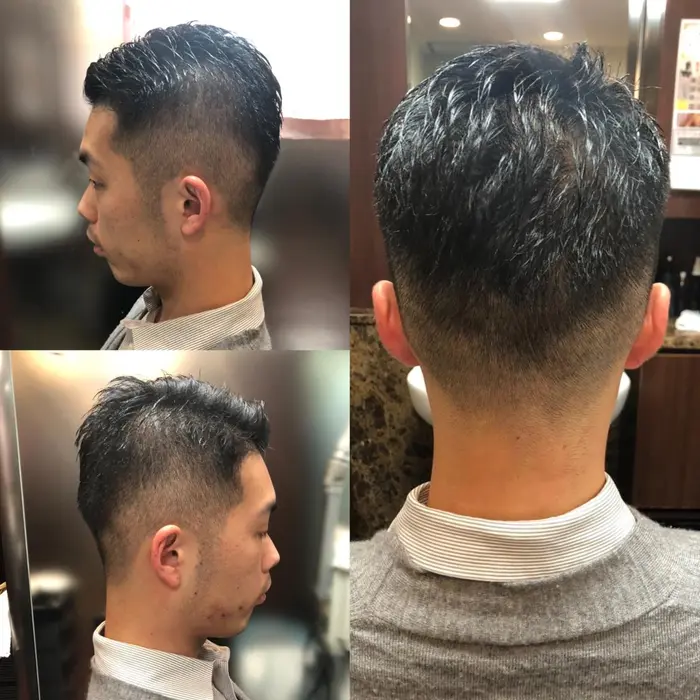 ビジネスショート Hiro銀座barber Shop横浜店所属 菅野 綺華のヘアカタログ ミニモ