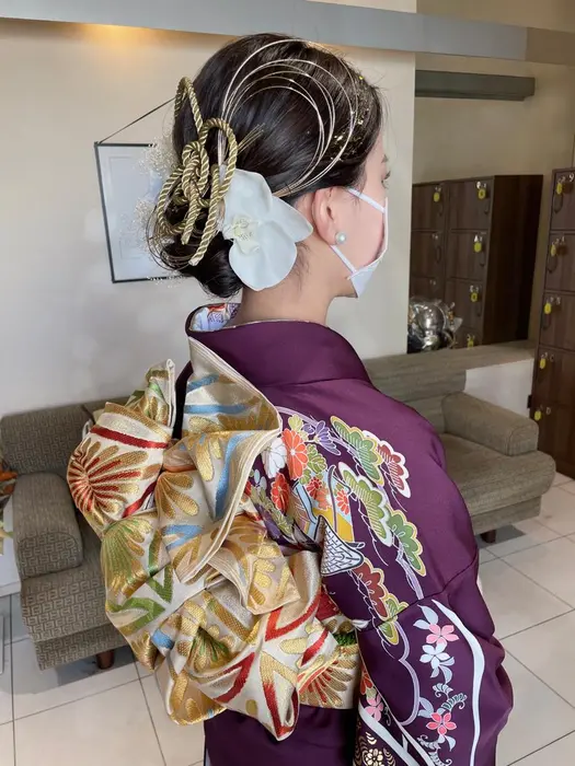 振袖着付け ヘアセット Arche Osaka所属 ヘアセット Ayaneのヘアカタログ ミニモ