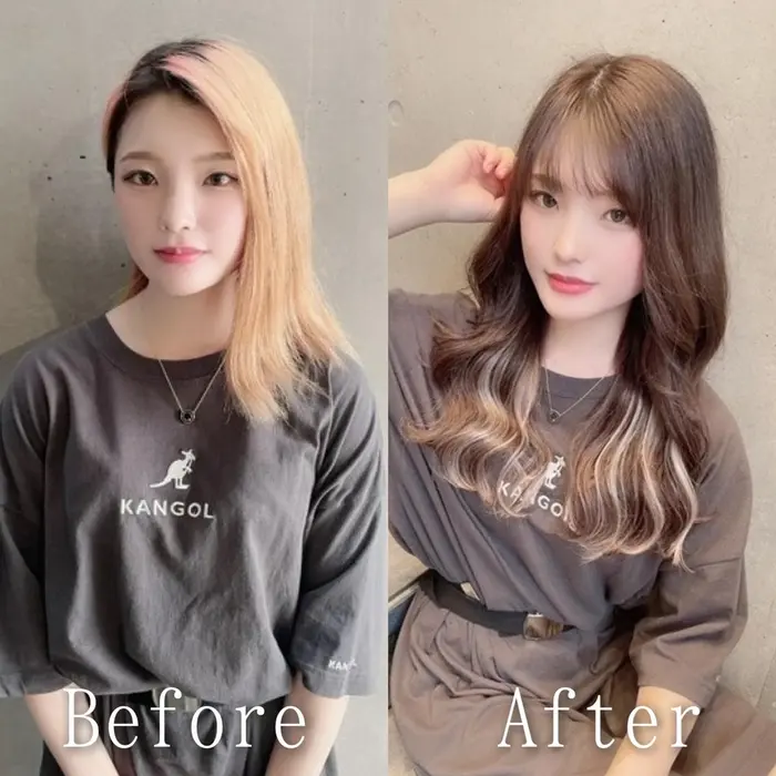 毛先にたっぷりとホワイトカラーのインナーカラーをプラスした 大人女性に人気のヘアスタイルです エクステ専門店あるじゃんすー水戸店所属 あるじゃんすー 水戸店のヘアカタログ ミニモ