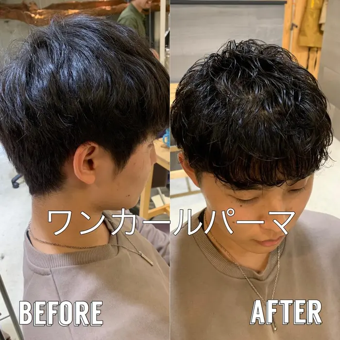 行進 薄汚い 単に ワンカール パーマ メンズ Venicioandrade Com