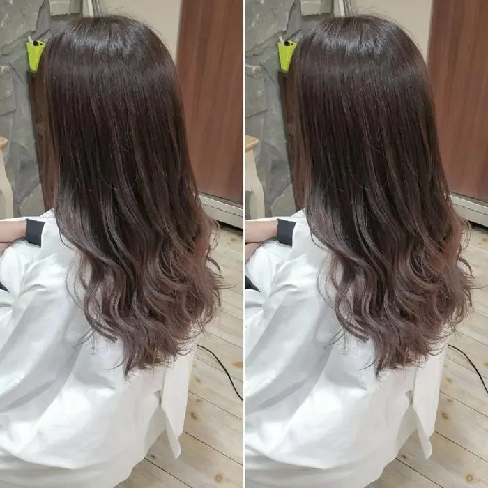 グラデーションカラー ラベンダーグレージュ Another Sky所属 Anothersky 宮田のヘアカタログ ミニモ