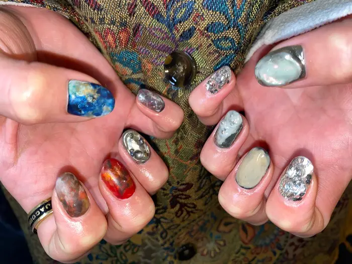惑星 Nail Nail Salon所属 Chinami のネイルデザイン ミニモ