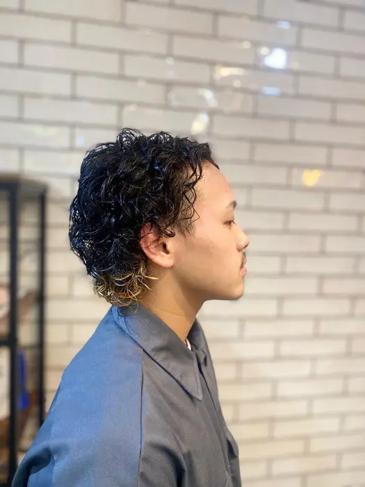 強めのスパイラルパーマ カットスタジオフタバ北堀江所属 男性の為の美容室 コウダユウキのヘアカタログ ミニモ