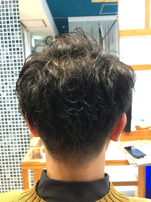 メンズカット ゆるふわパーマ Studioa スタジオアルファプラス 所属 島谷龍之介 Zeamiのヘアカタログ ミニモ