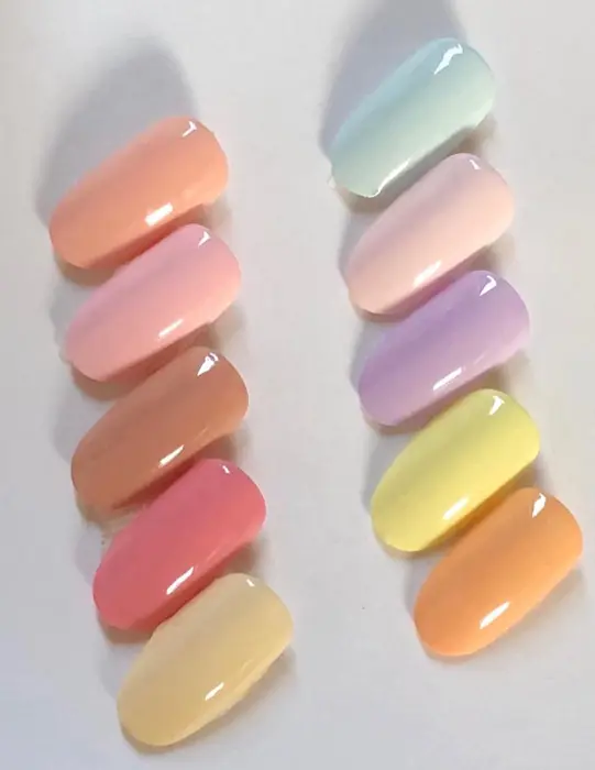 カラーチャート Lycoris By Body Salon Momo所属 桐島 あずさのネイルデザイン ミニモ