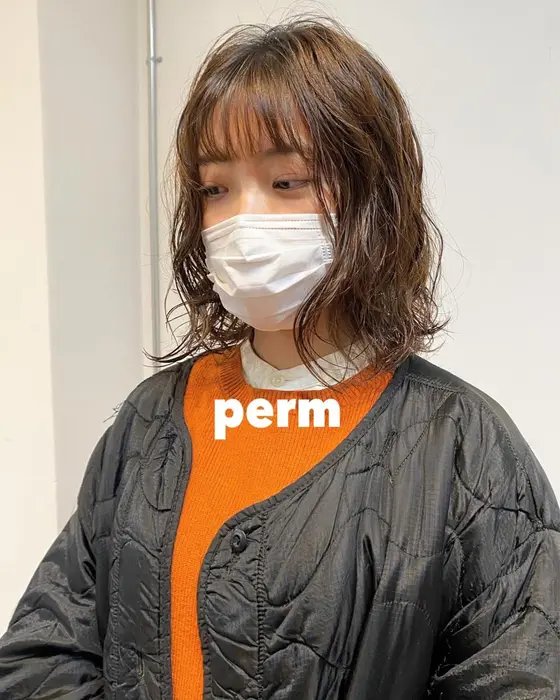 ミックス巻きのようなパーマ Craft Hair Design所属 酒井 梨花のヘアカタログ ミニモ