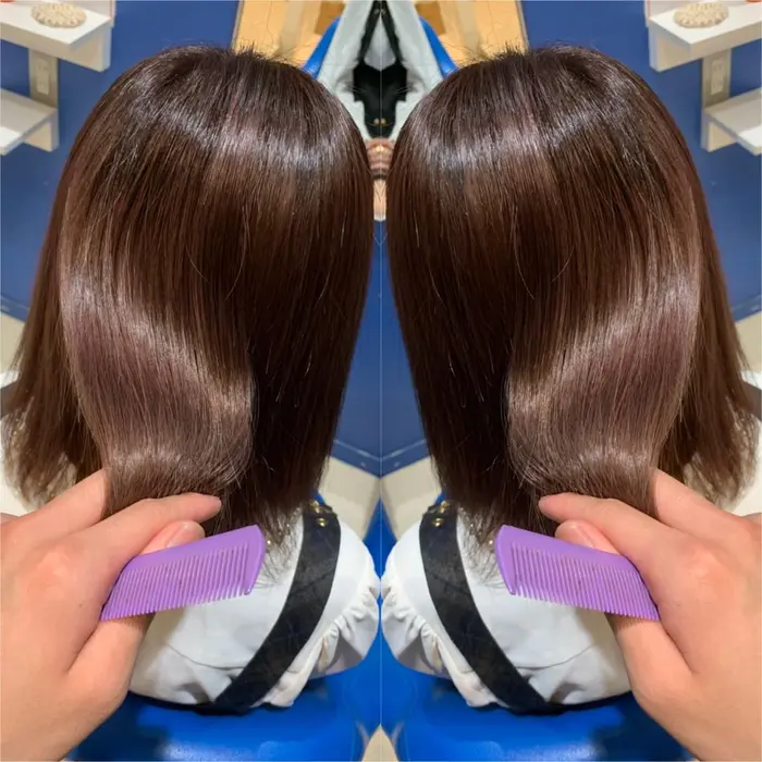 渋谷 美容院 美容室 カット カラー ブリーチ ハイトーンカラー ホワイトカラー ベージュ アッシ 渋谷駅徒歩６分 Sky Resort所属 モテ髪 透明感ヘアーのヘアカタログ ミニモ