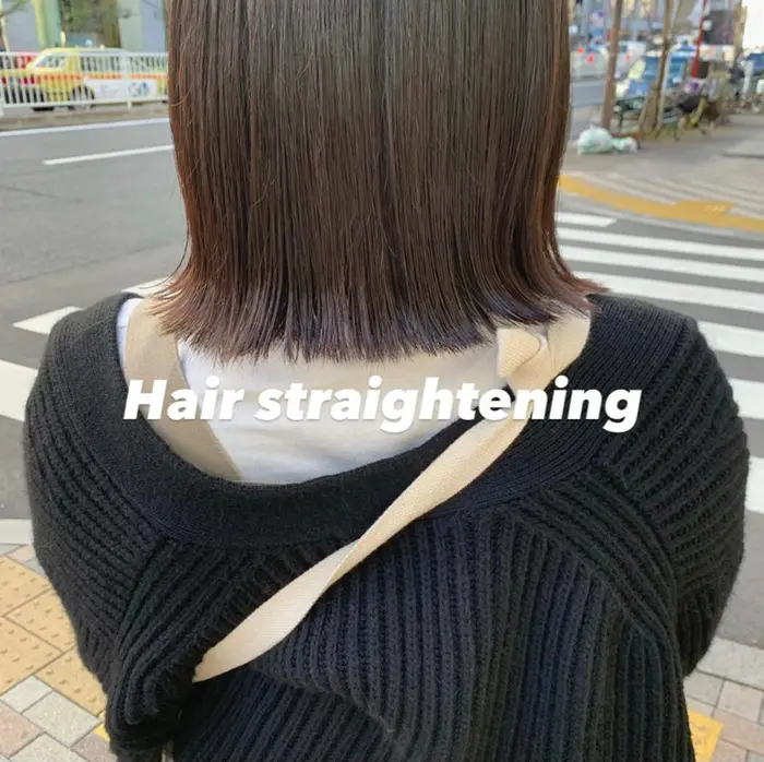 縮毛矯正 とっても綺麗なストレートヘアに Neolive 所属 透明感カラー 若林瑞季のヘアカタログ ミニモ