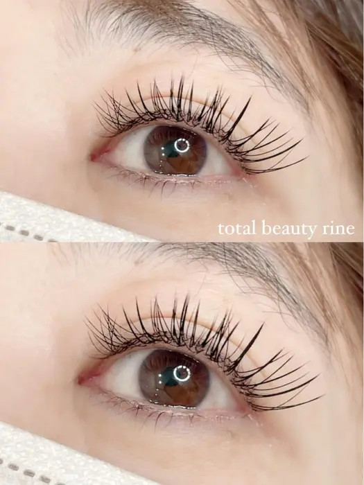 スーパーロングなお客様 13mm 14mm 15mm Jカール で Rine所属 前田 沙菜のマツエクデザイン ミニモ