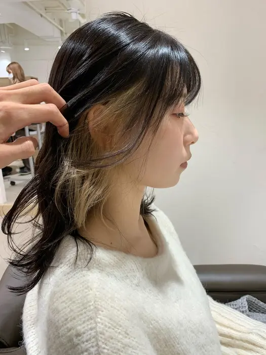 インナーカラー Am吉祥寺所属 似合わせカット ミジリのヘアカタログ ミニモ